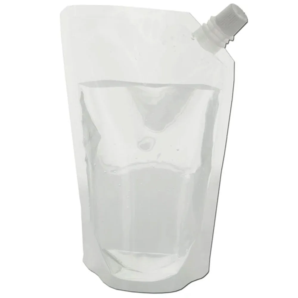 20 Folding Water Bottles Collapsible Pouch BPA Free Emergency Survival Hiking