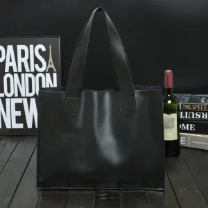 2019 New Vintage Leather Briefcases Men Messenger Bag