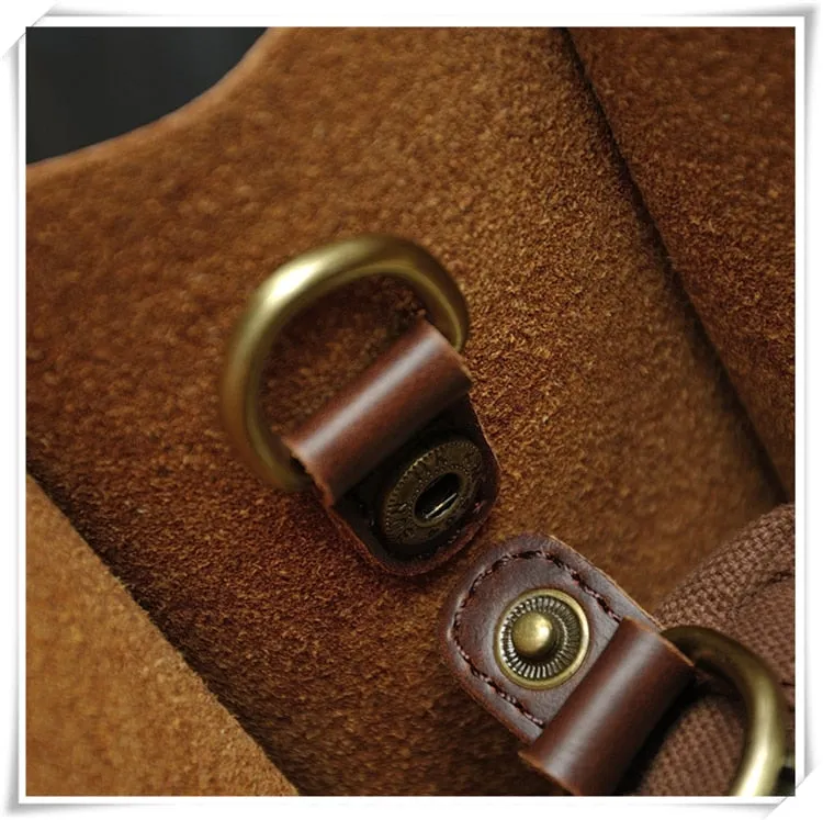 2019 New Vintage Leather Briefcases Men Messenger Bag