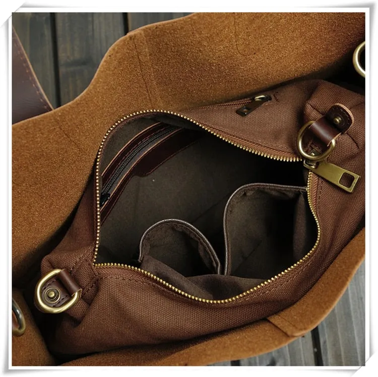2019 New Vintage Leather Briefcases Men Messenger Bag