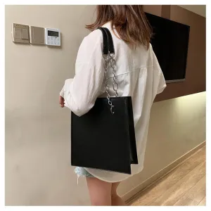 2020 Solid Shoulder Bag 3 layer Women Pleated Bag 13 inch briefcase for ladies Laptop bag soft PU leather Women Office big Tote