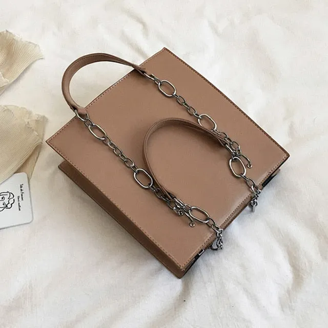 2020 Solid Shoulder Bag 3 layer Women Pleated Bag 13 inch briefcase for ladies Laptop bag soft PU leather Women Office big Tote