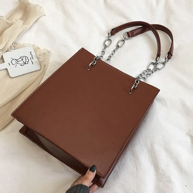 2020 Solid Shoulder Bag 3 layer Women Pleated Bag 13 inch briefcase for ladies Laptop bag soft PU leather Women Office big Tote
