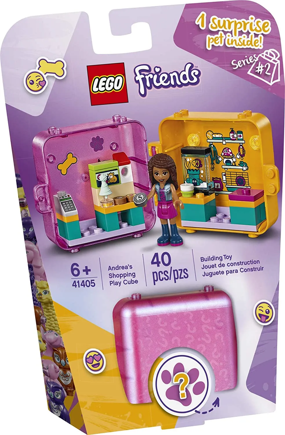 41405 LEGO® Friends Andrea's Shopping Play Cube