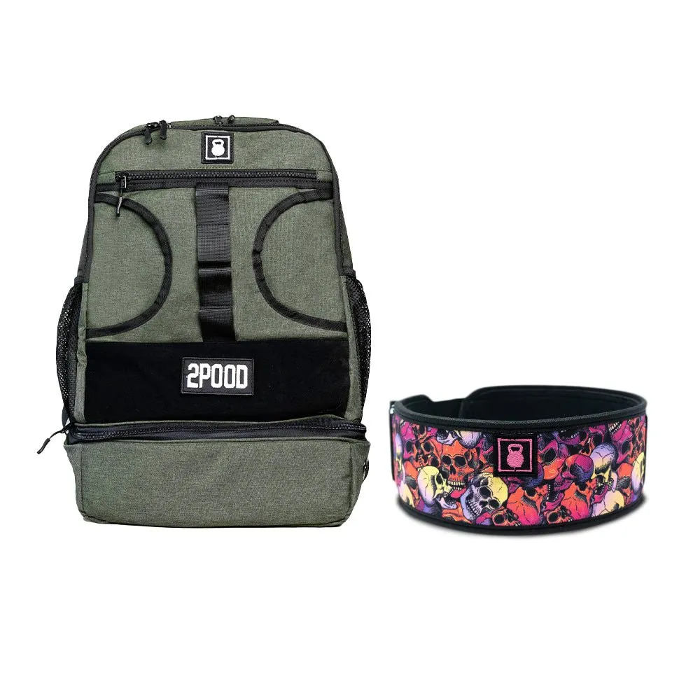 4" 'Til Death Belt & Backpack 3.0 Bundle