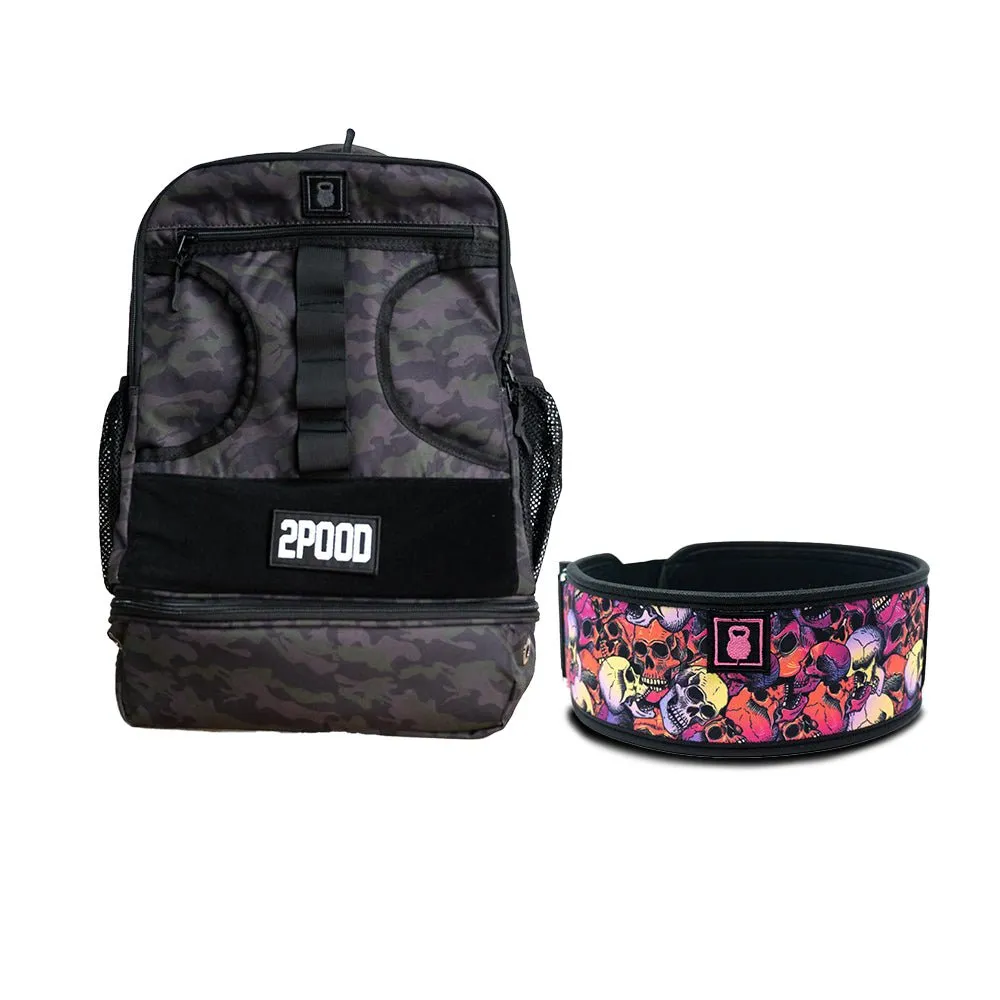 4" 'Til Death Belt & Backpack 3.0 Bundle