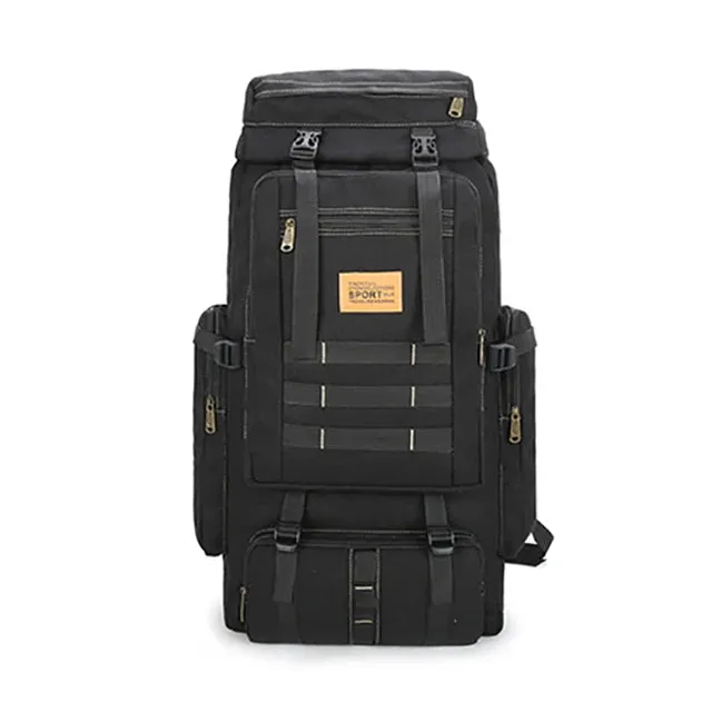 70L Camping Backpack Men Bags Military Tactical Rucksack For Outdoor Climbing Hiking Travel Back Packs mochila hombre XA84D