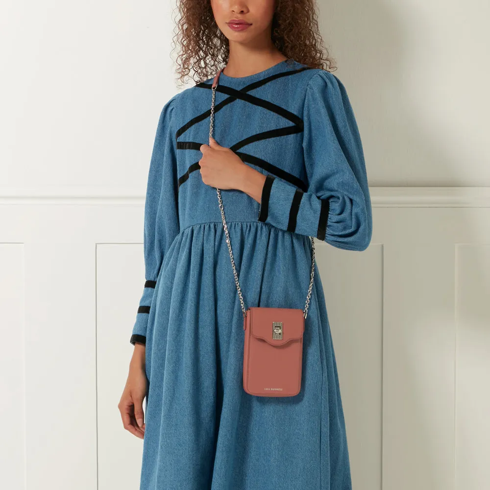 AGATE LEATHER RITA CROSSBODY MINI BAG