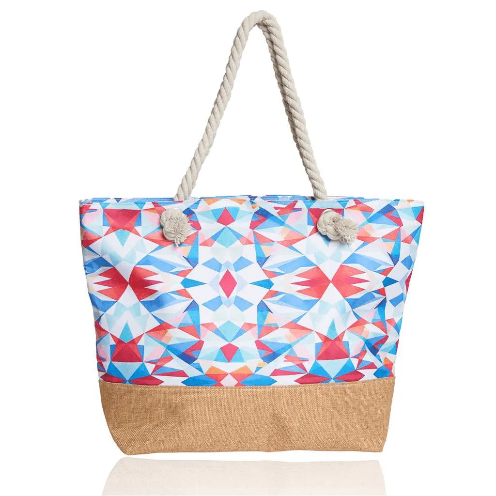 Beach Tote Kaleidoscope