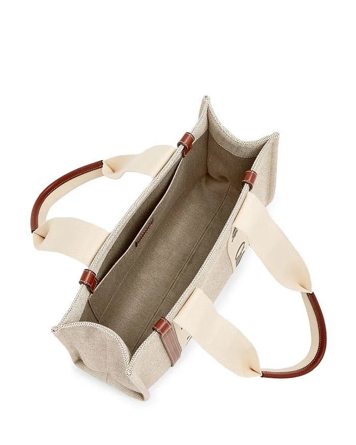 Chloe Woody Medium Canvas Tote