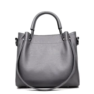 Dawn  Retro-Eimer-Handtasche aus weichem veganem Leder