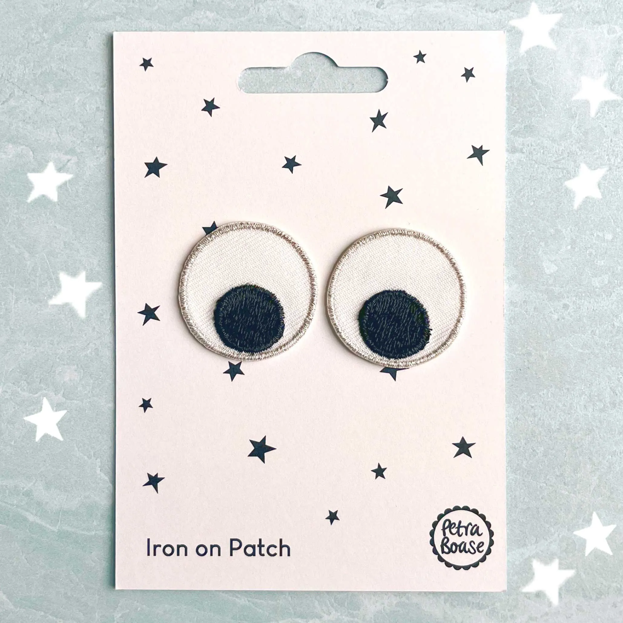 Iron on Patch - Eyes