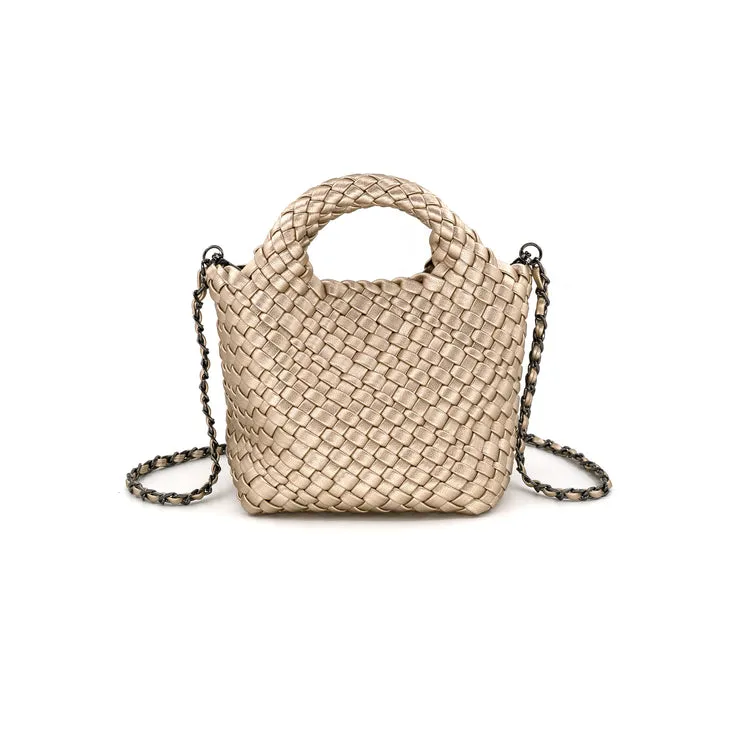 Mini Woven Tote