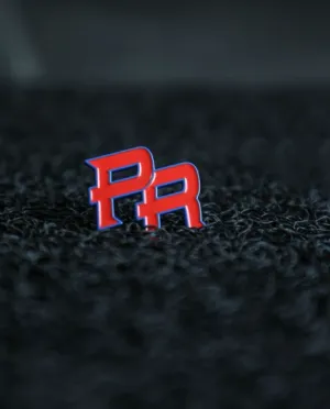 PR LETTERS RED   BLUE | PP090 | PINS PLANET