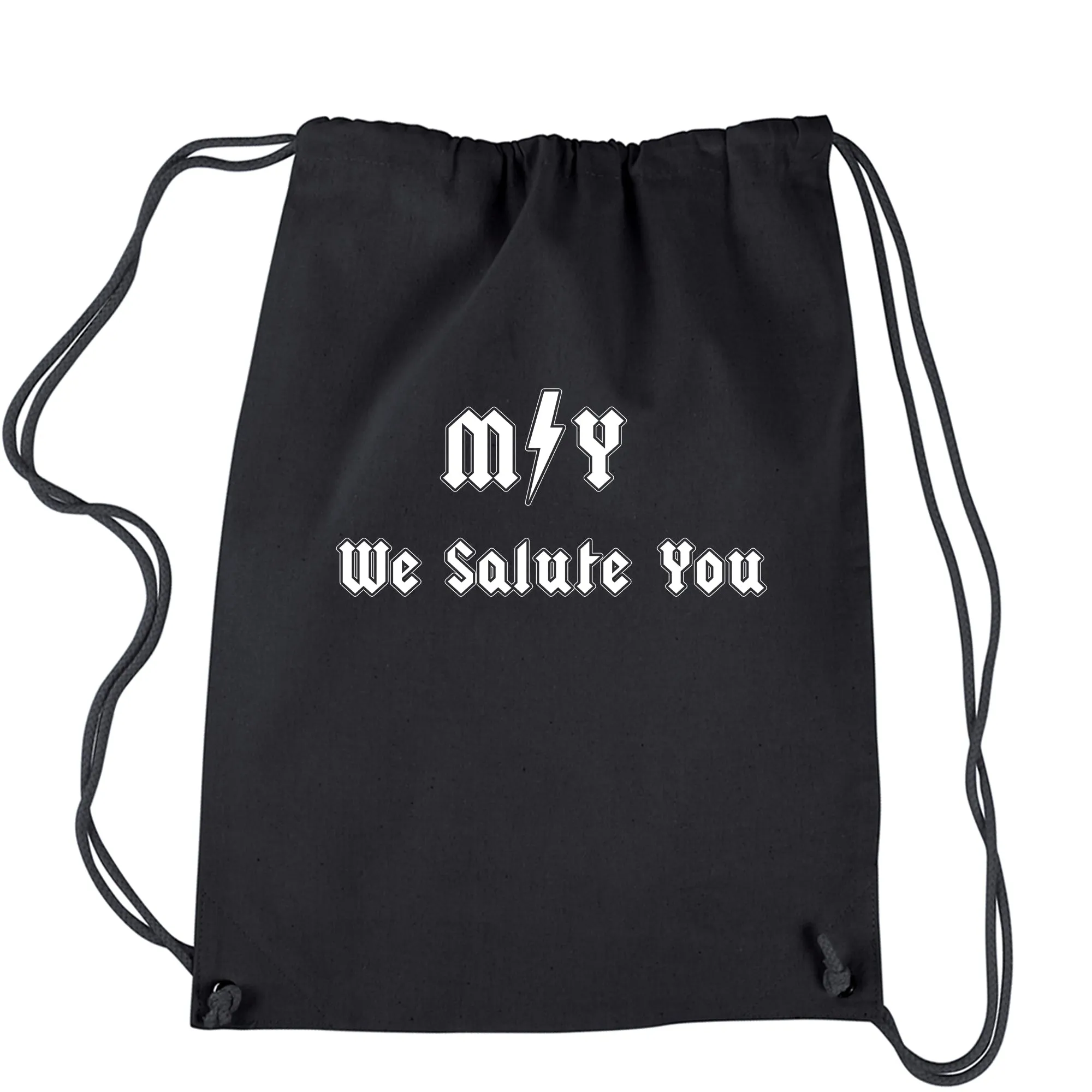 RIP Malcolm, Tribute to the rock legend Drawstring Backpack