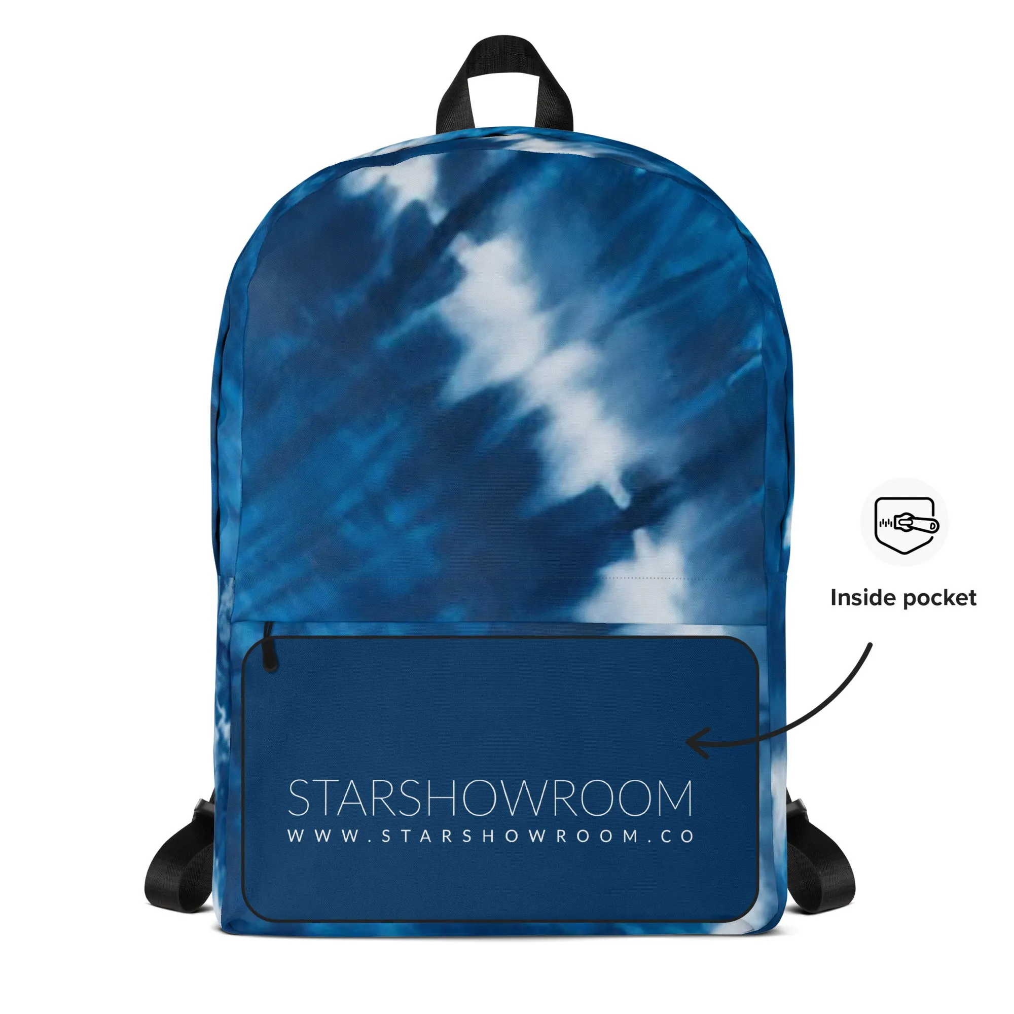 Royal Tie Dye Backpack