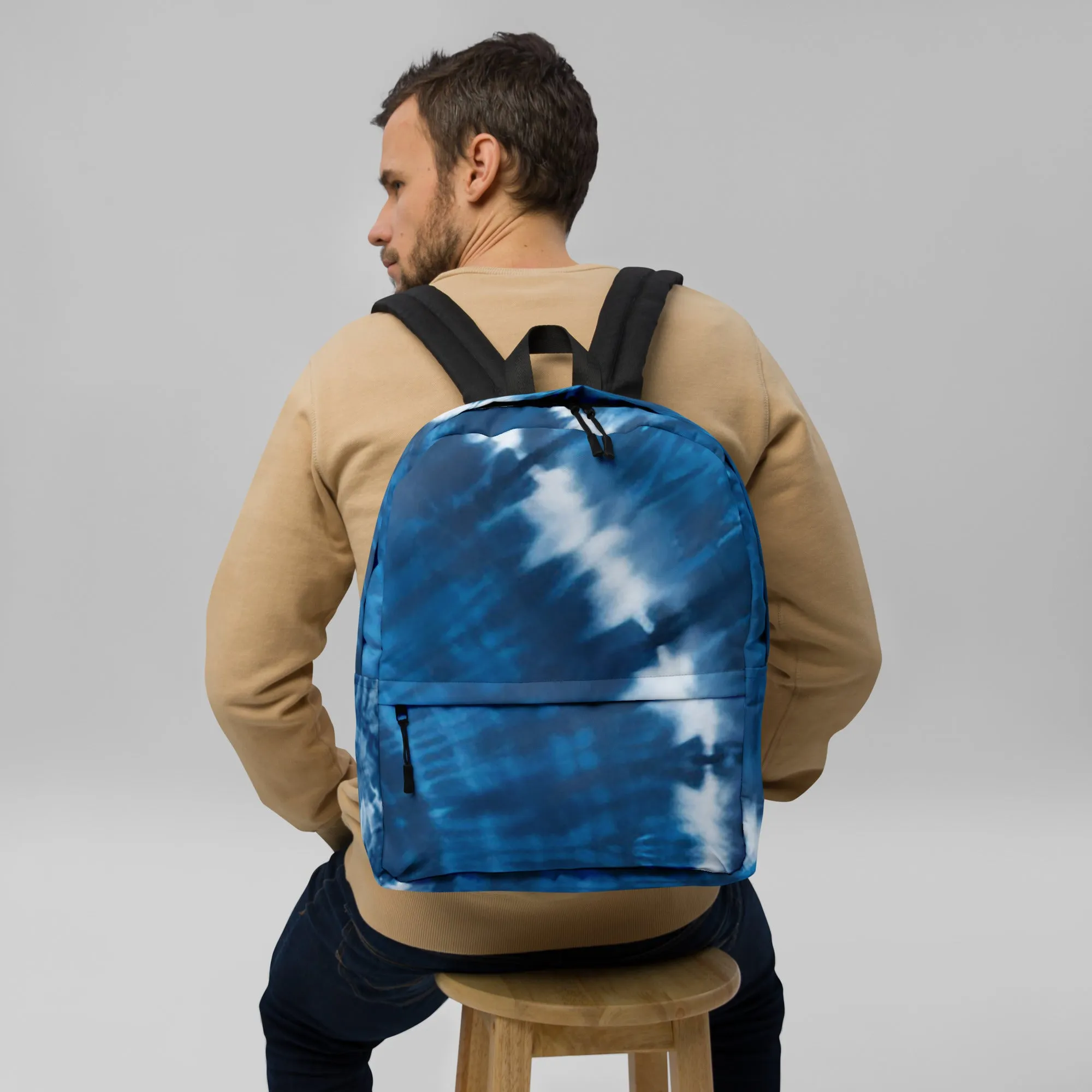 Royal Tie Dye Backpack