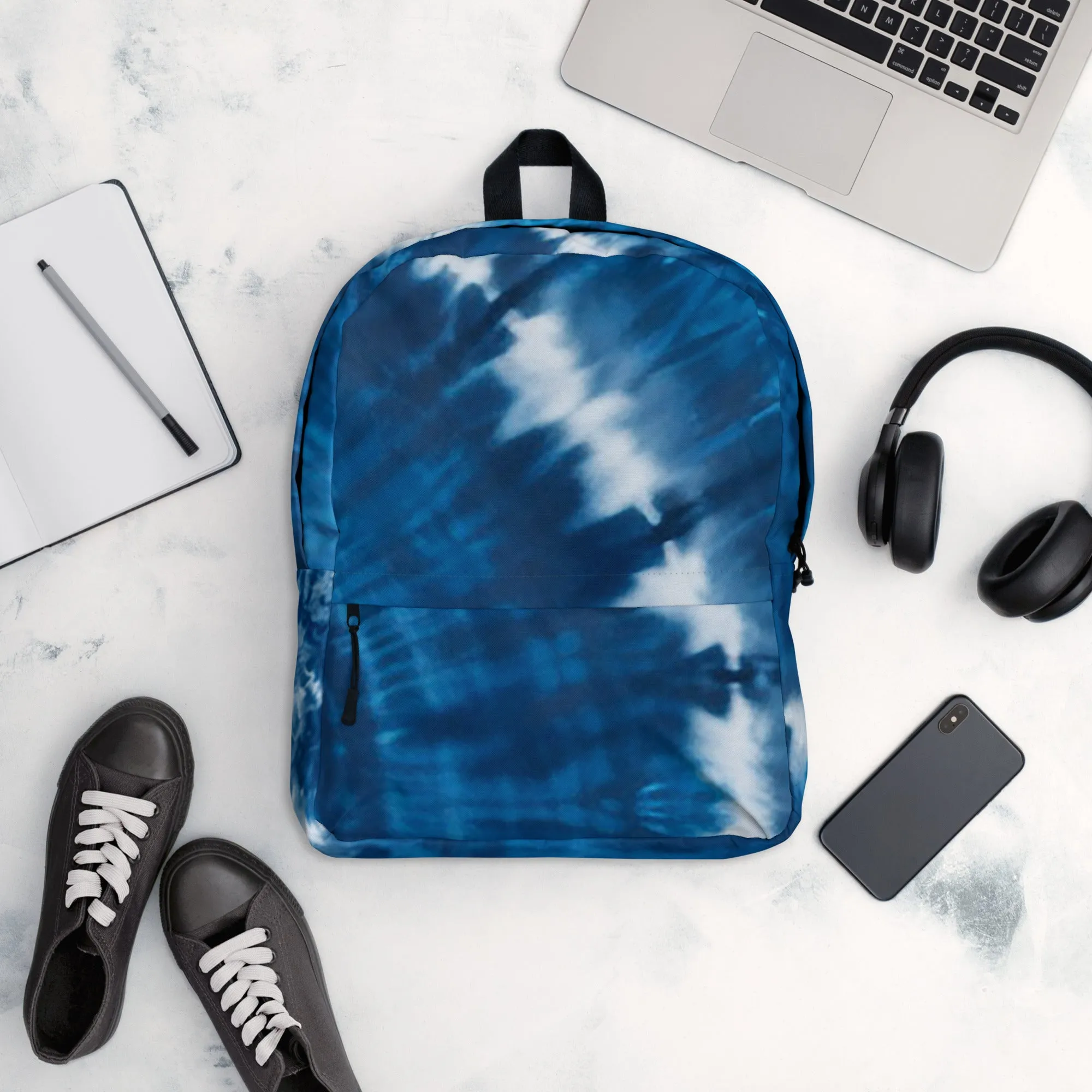 Royal Tie Dye Backpack