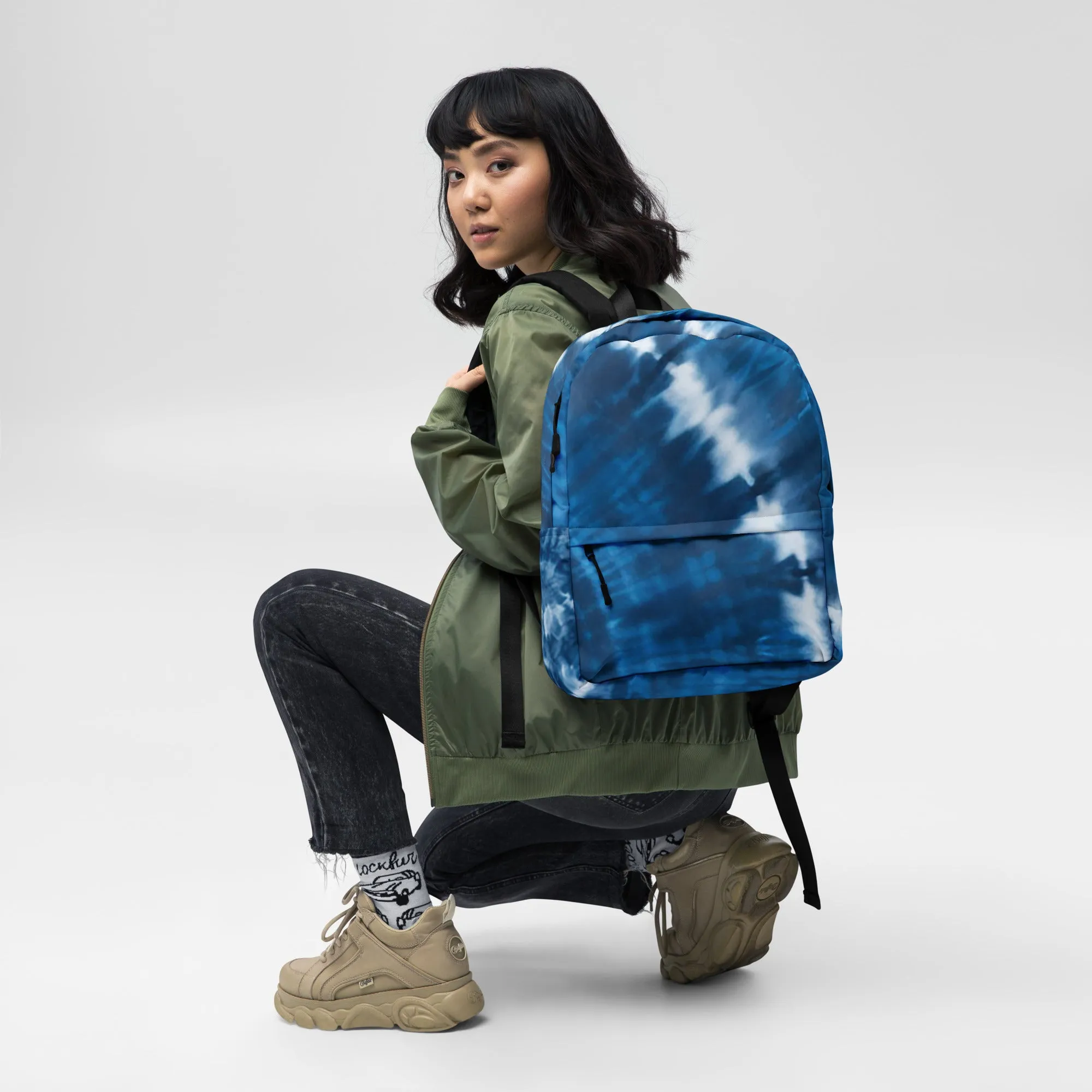Royal Tie Dye Backpack