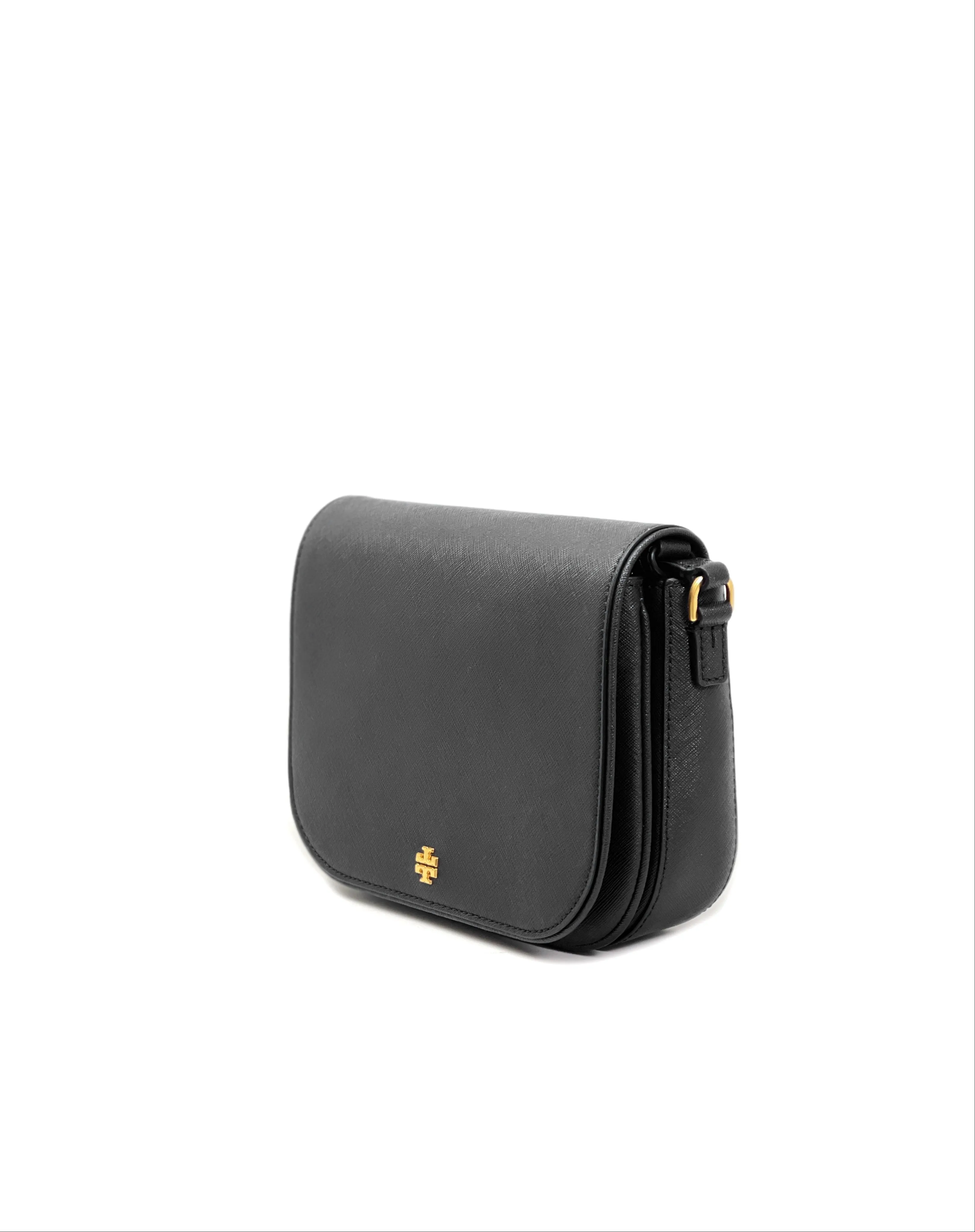 Tory Burch Black Emerson Crossbody