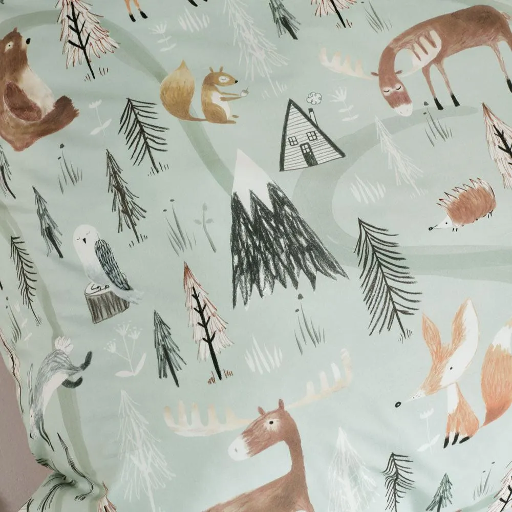 Woodland Winter Quilt Cover Set by Linen House Kids